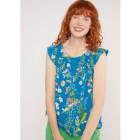 Blutsgeschwister Kurzarmbluse - Ärmellose Bluse mit Print - Wild Baby Doll von blutsgeschwister