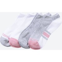 Damen-Sport-Sneaker-Socken, 4er-Pack von bo_dy