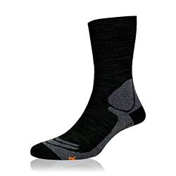 bogg born in sweden Trekking - Coolmax® 2er Pack Sport und Outdoor Socken mit Thermoregulation, Multifunktionssocken, Wandersocken, Multifunktionsstrümpfe für Damen und Herren von bogg born in sweden