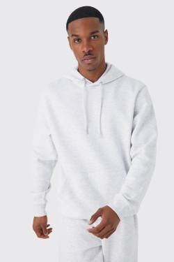 Basic Hoodie - Grey Marl - S, Grey Marl von boohoo