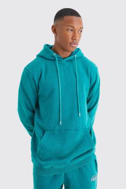 Hoodie - Teal - M, Teal von boohoo