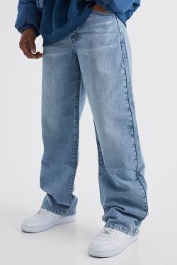 Lockere Jeans - Light Blue - 28R, Light Blue von boohoo