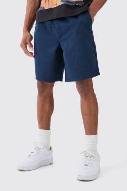 Lockere Shorts In Dunkelblau - Navy - S, Navy von boohoo