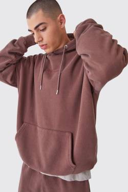 Oversize Official Hoodie - Chocolate - L, Chocolate von boohoo