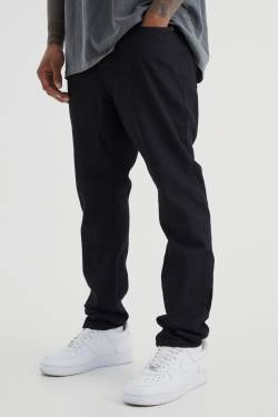 Slim Jeans - True Black - 30R, True Black von boohoo