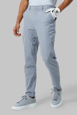 Mens Man Active Stretch Golf Hose - Grau - L, Grau von boohooman