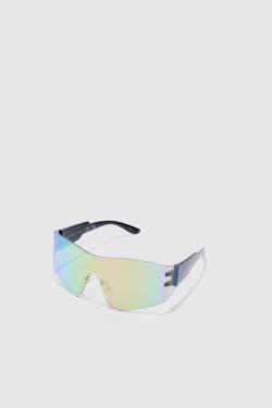 Mens Shield Lens Sunglasses - Mehrfarbig - ONE SIZE, Mehrfarbig von boohooman