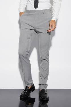 Mens Tall Skinny Anzughose - Grau - 36, Grau von boohooman