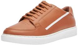 bridgeport Herren Sneakers aus Leder Sneaker, Kamel, 40 EU von bridgeport