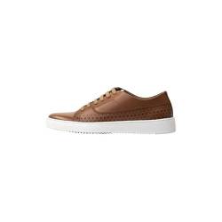 bridgeport Herren Sneakers aus Leder Sneaker, Kamel, 40 EU von bridgeport