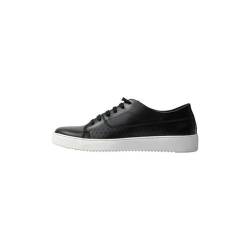 bridgeport Herren Sneakers aus Leder Sneaker, Schwarz, 41 EU von bridgeport