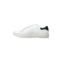 bridgeport Herren Sneakers aus Leder Sneaker, Weiss Grün, 41 EU von bridgeport