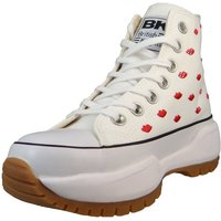 British Knights B51-3714 03 White/Red Lips Sneaker von british knights