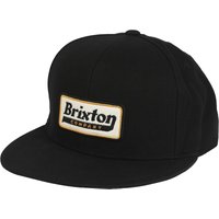 Brixton Cap - Steadfast HP Snapback - schwarz von brixton