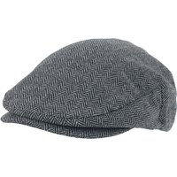 Brixton Mütze - Hooligan Snap Cap - grau von brixton