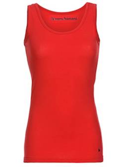 Bruno Banani Damen Top Smoothly Cotton Sportshirt, Einfarbig, Gr. 36 (Herstellergröße: 36/XS), Rot (8) von bruno banani