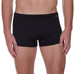 Bruno Banani Herren Badehose Short Wave Line, Schwarz (Schwarz 007), 4S (Herstellergröße: 4S) von bruno banani