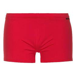 bruno banani Herren Badehose Short Wave Line 2.0 Swim, Farbe:Rot, Wäschegröße:M, Artikel:-0008 rot von bruno banani