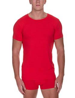 bruno banani Herren Shirt Check Line 2.0 Unterhemd, Rot (Rot Karo 1070), XXL EU von bruno banani