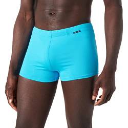 bruno banani Herren Short Wave Line 2.0 Badehose, Türkis (Türkis 225), Medium (Herstellergröße: M) von bruno banani