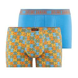 bruno banani Herren Shorts Juggle- Moderne Boxershorts aus atmungsaktiver Baumwolle mit Branding am Bund, eng anliegend, ideale Passform, ohne Eingriff, Größe S-XXL (2 Stück) von bruno banani