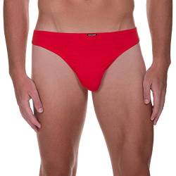 bruno banani Herren String Check Line 2.0 Tanga, Rot (Rot Karo 1070), XL EU von bruno banani