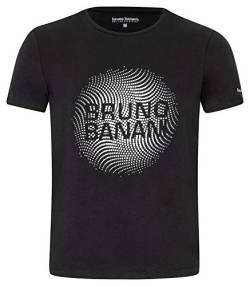 bruno banani Herren T-Shirt schwarz, Größe M von bruno banani