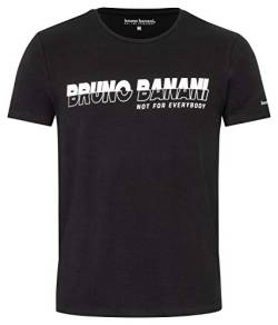 bruno banani Herren T-Shirt schwarz, Größe S von bruno banani