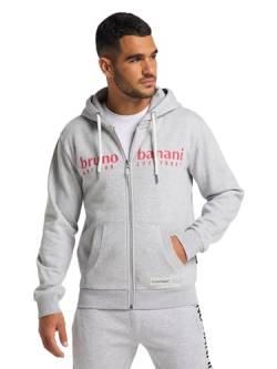 bruno banani Sweatjacke Grau/Melange XL von bruno banani