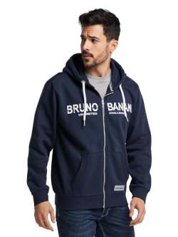 bruno banani Sweatjacke mit Kapuze Navy XL von bruno banani