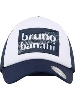 bruno banani Unisex Truckercap mit wattierter Front Navy OS von bruno banani