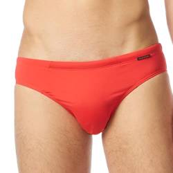 bruno banani - Wave Line 2.0 - Badehose (L Rot) von bruno banani