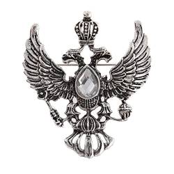 budiniao Frau Brosche Tier Vintage Pin Festival Urlaub Party Hochzeit Kleidung Rock Mantel Modeschmuck Damen Damen, Antikes Silber von budiniao