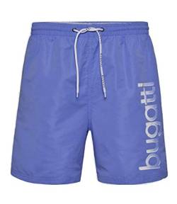 Bugatti - Herren Badeshort in Marineblau, türkis oder schwarz, Blau (Amparo Blue), S von bugatti