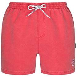 bugatti® - Herren Badeshort in rot, Größe M von bugatti