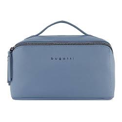 bugatti Almata Reise-Make-up-Tasche mit großer Öffnung, Kulturbeutel Damen in blau von bugatti