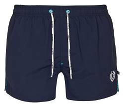 bugatti Badeshorts für Herren, Modell Gregor, M, Navy von bugatti