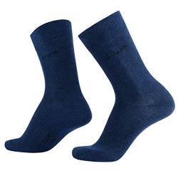bugatti Basic Mens Socks 2er Pack 6702 546 indigo melange blau Strumpf Socken, Size:39-42 von bugatti