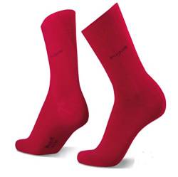 bugatti Basic Mens Socks 3er Pack 6703 440 rio red rot Strumpf Socken, Größe:39-42 von bugatti