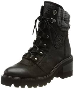 bugatti Damen 411A4R333569 Mode-Stiefel, Black/Grey, 38 EU von bugatti