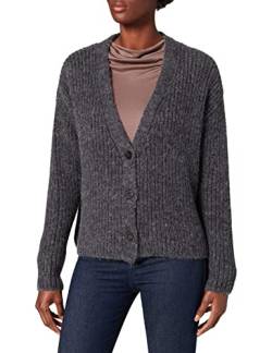 bugatti Damen 9514-51888 Strickjacke, dunkelgrau, XL von bugatti