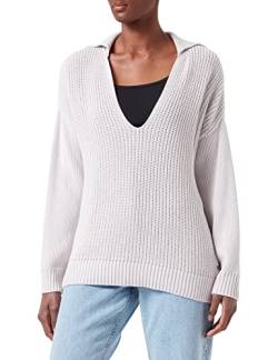 bugatti Damen 9571-52288 Pullover, beige, M von bugatti