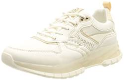bugatti Damen Athena Sneaker, White/beige, 36 EU von bugatti