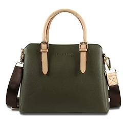 bugatti Ella Handtasche Damen M - Frauen Tasche, Damenhandtasche in olive von bugatti