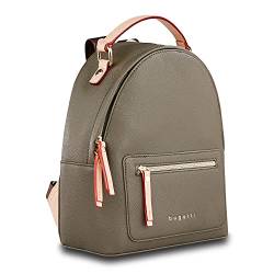 bugatti Ella Rucksack Damen Klein, Frauen Tagesrucksack, Arbeitsrucksack Alltagsrucksack in olive von bugatti