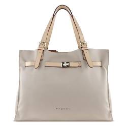 bugatti Ella Schultertasche für Damen, Frauen Tasche groß, Damenhandtasche, beige von bugatti