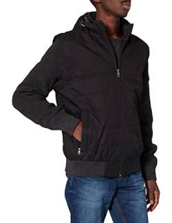 bugatti Herren 7600-85558 Strickjacke, anthrazit, L von bugatti