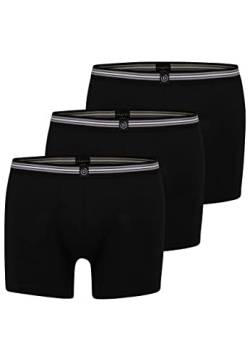 bugatti Herren Boxershorts extra langes Bein Unterhosen 3er Pack 6 von bugatti