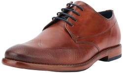 bugatti Herren Mansaro Schnürhalbschuhe, Cognac, 44 EU von bugatti