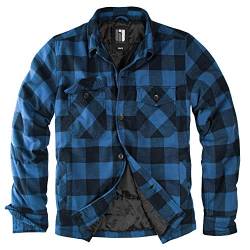 bw-online-shop Lumberjacket Rocky schwarz/blau - 3XL von bw-online-shop